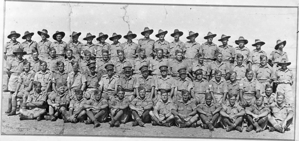 Portrait of World War 2 soldiers who sailed on the Miss Virtue, 1940