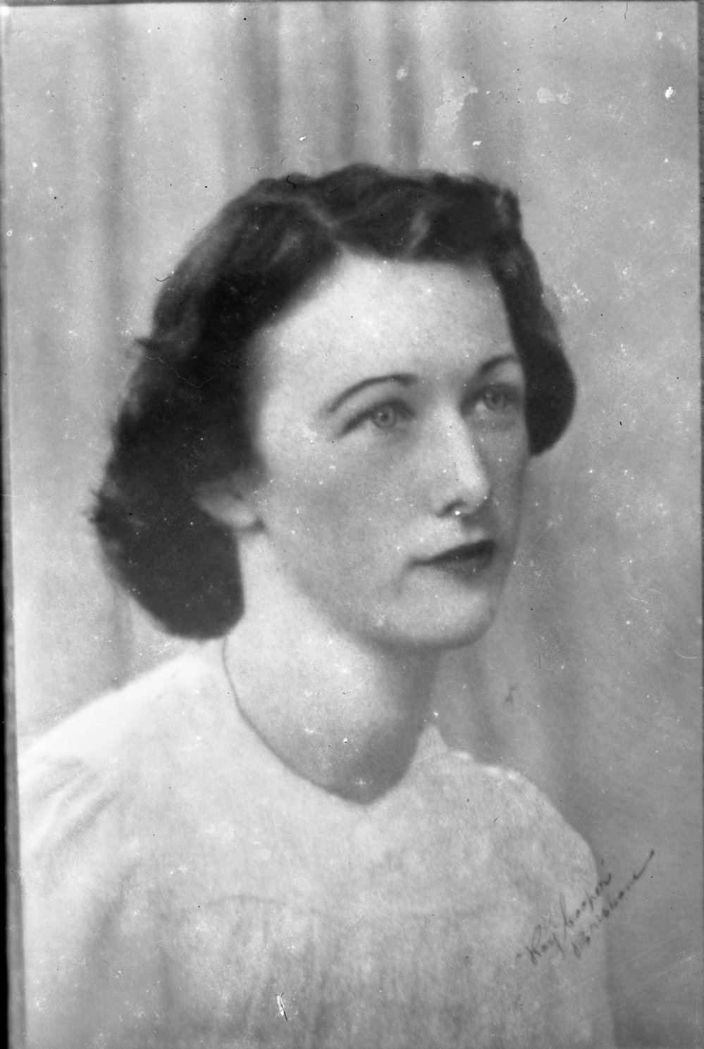 Portrait of Miss Leahy