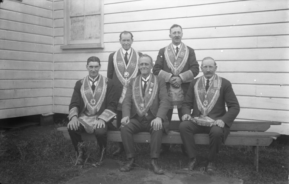 MUIOOF delegates at a district meeting, 28 July 1923