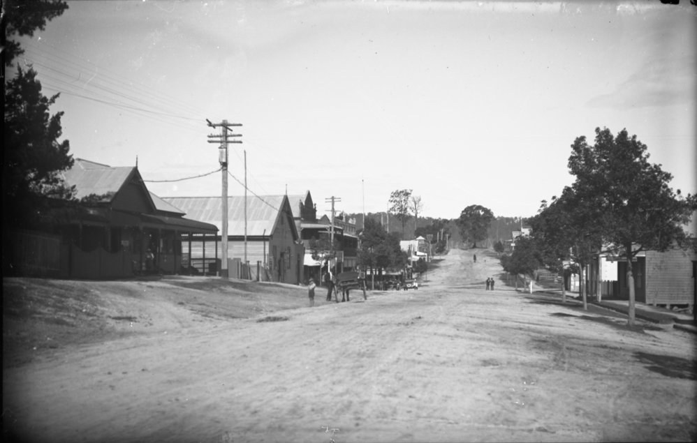 Bowraville's High Street, 2 August 1922
