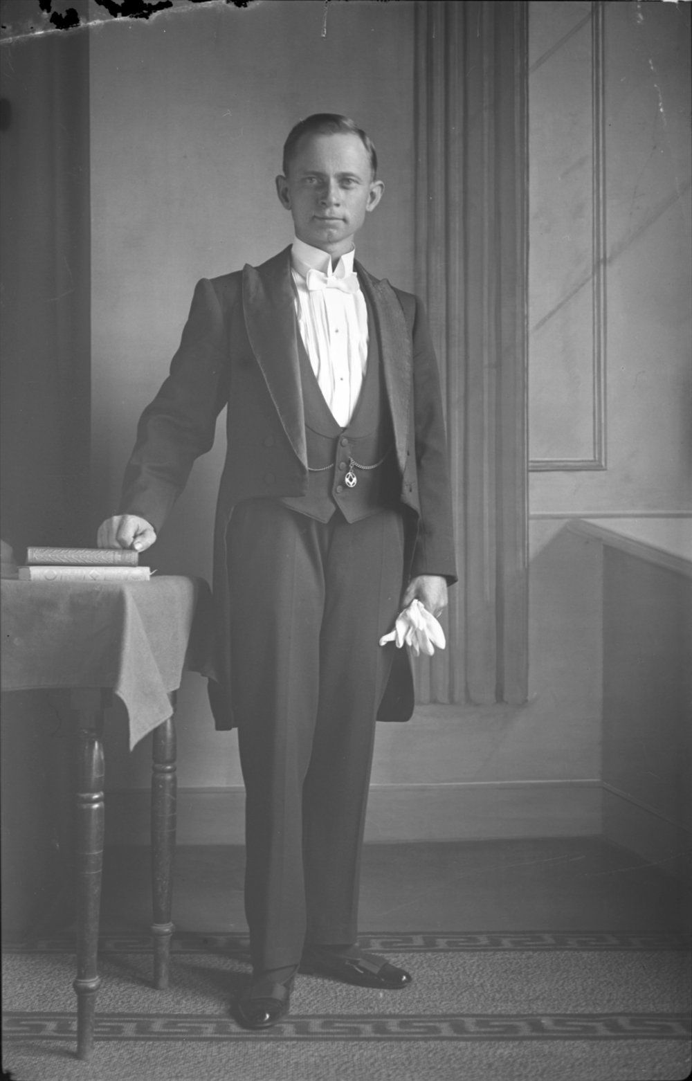 Self-portrait of Peter Jensen, 20 August 1922