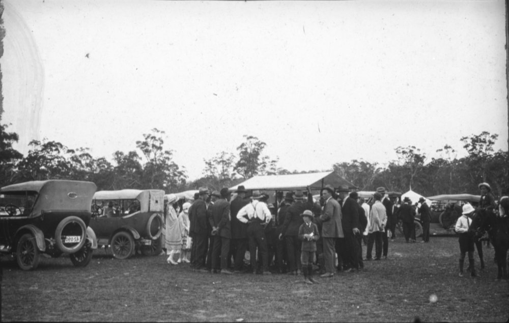 At the Coffs Harbour Showground, 25-26 January 1922