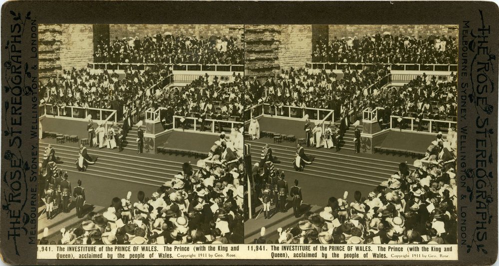Investiture of the Prince of Wales at the coronation of George V, 1911