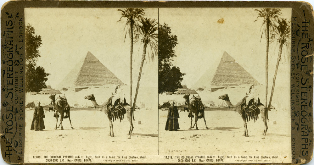 The Great Pyramid of Giza, c.1914