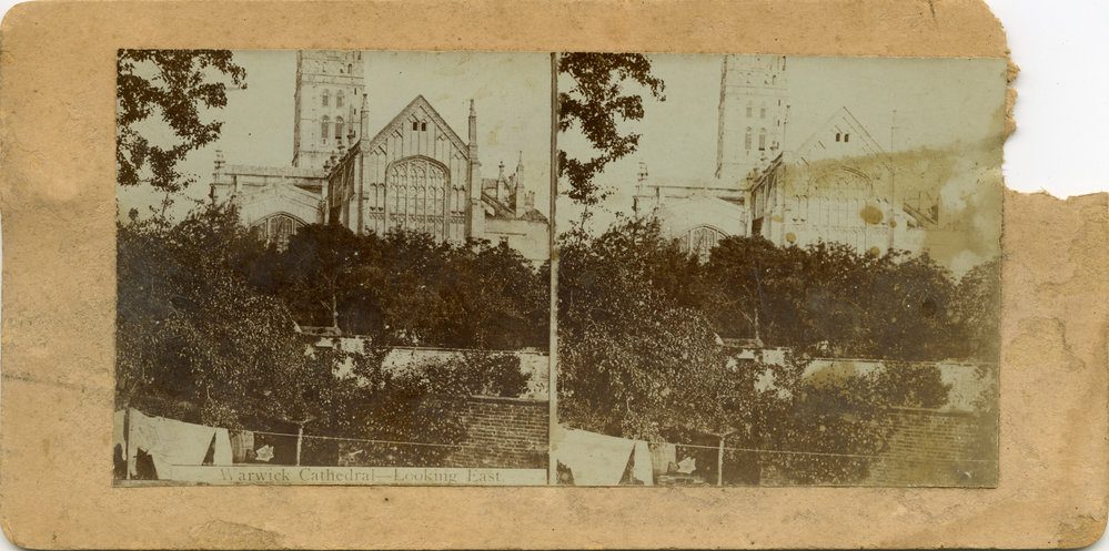 Warwick Cathedral, c.1870