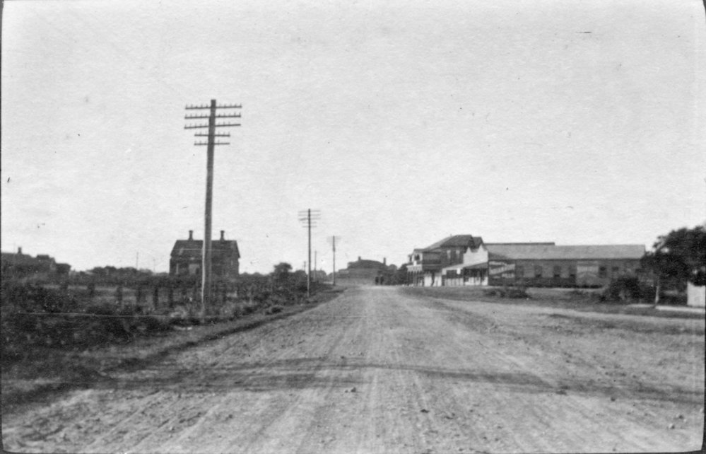 The main street of Woolgoolga, c.1912