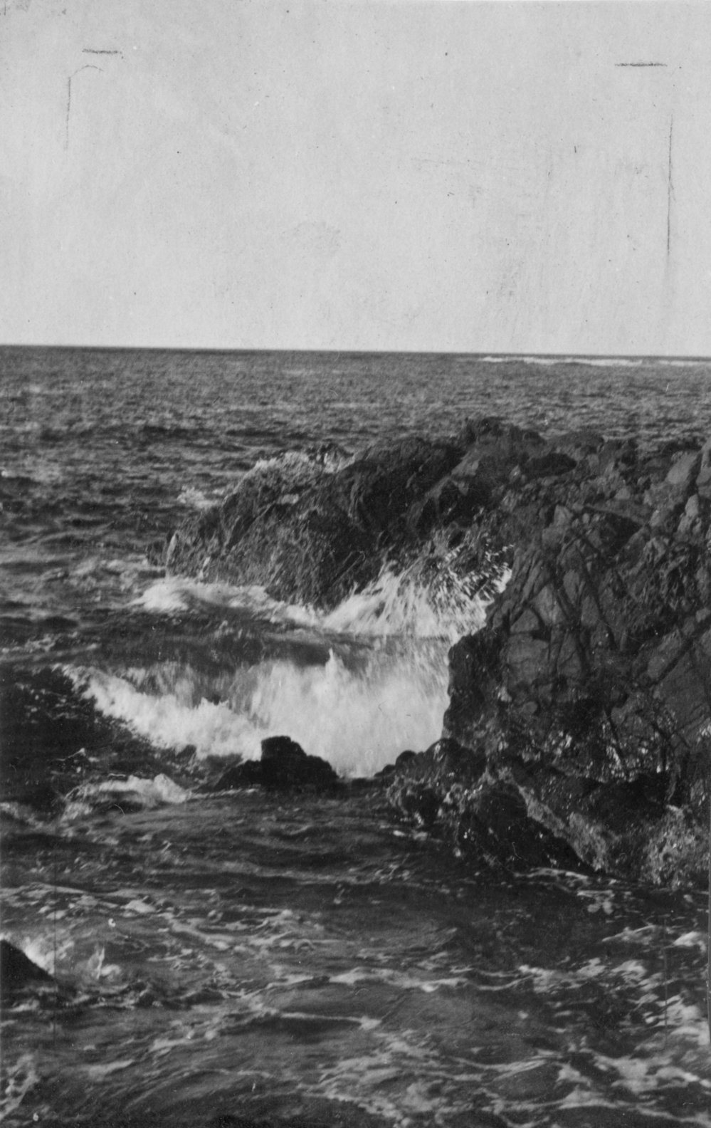 Rocky point at Moonee Beach, c.1912