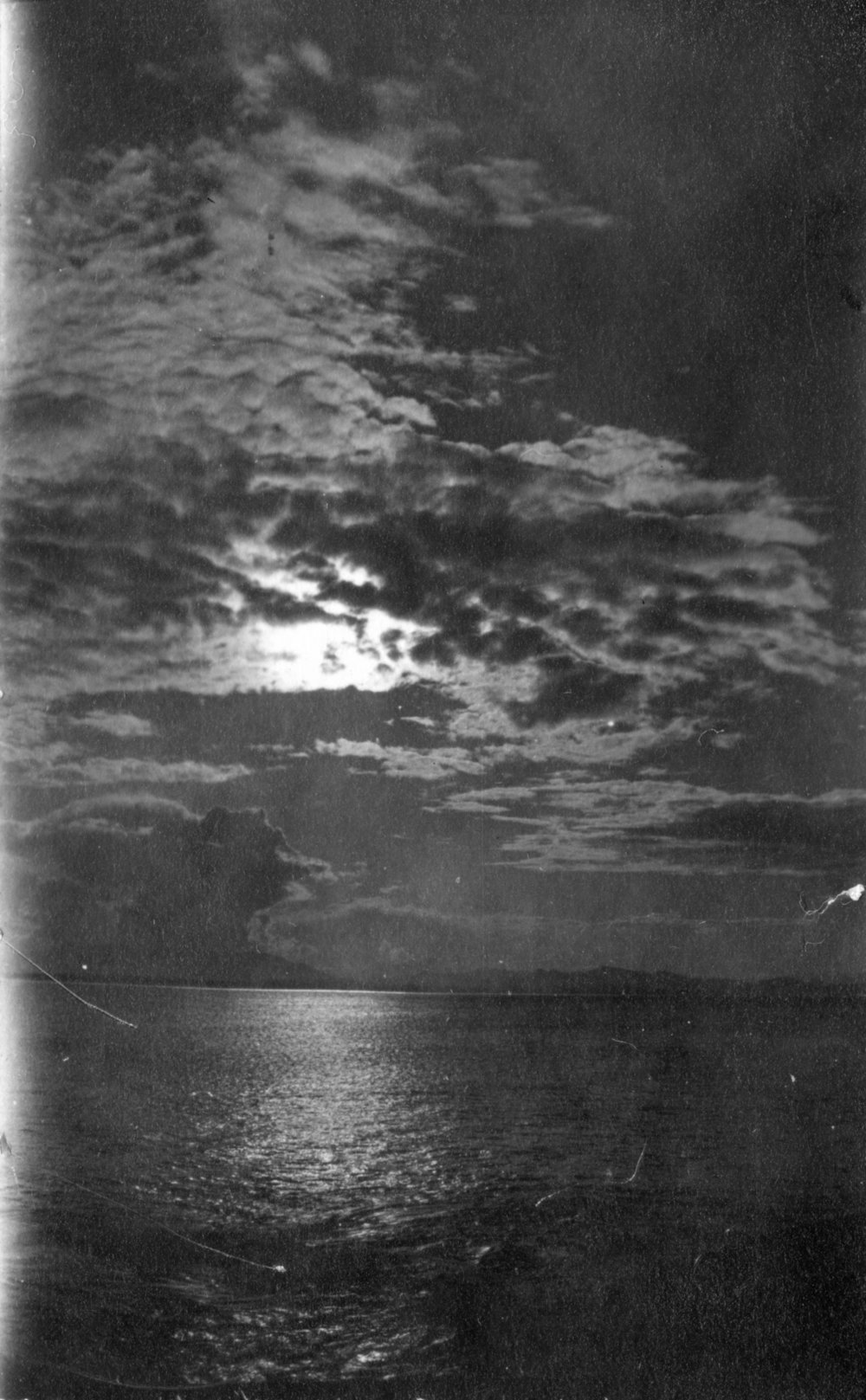 The moon hidden by the clouds, c.1912
