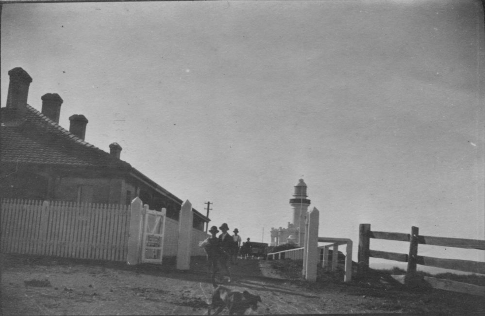 The lighthouse at Byron Bay, c.1912