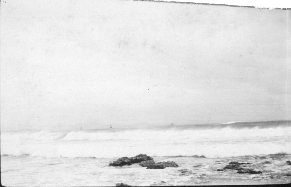 Ship offshore, c.1912