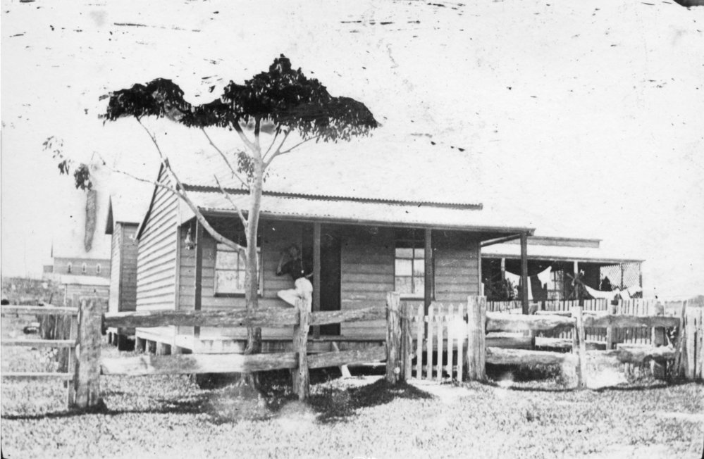 Small timber cottage with verandah, c.1912