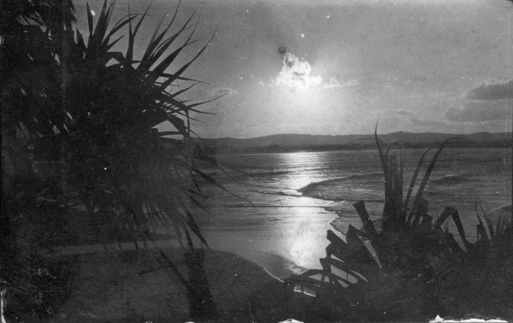 Moonlight and beach scene, c.1912