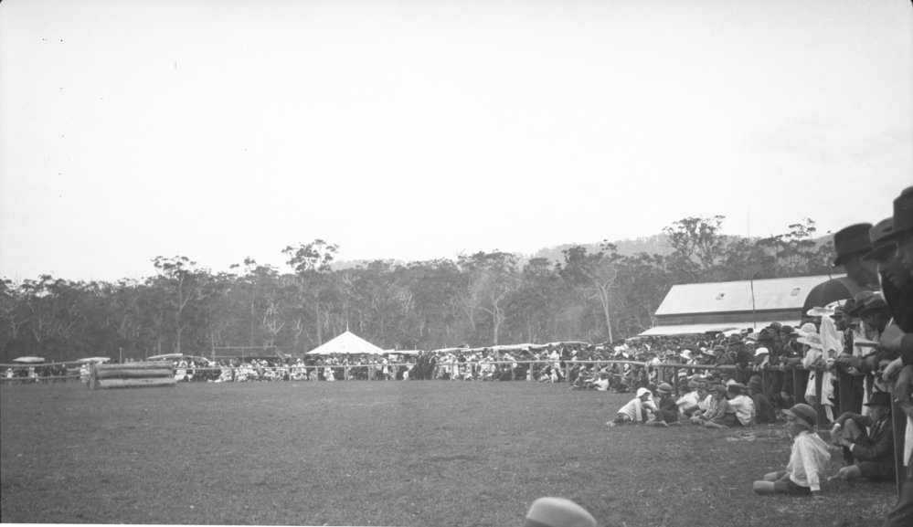 Showjumping at the Coffs Harbour Showground, 25 January 1923