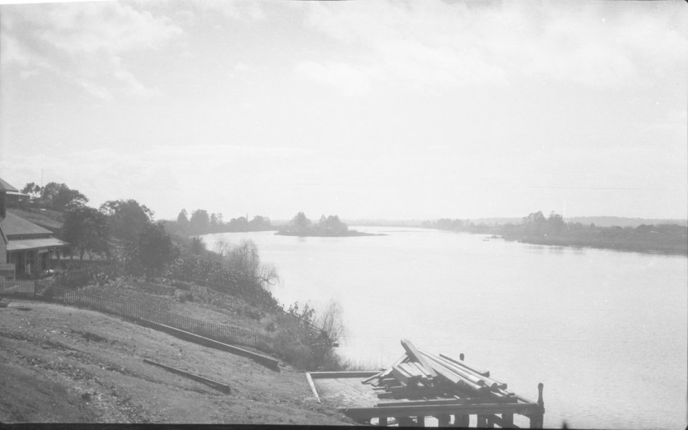 Looking down the Macleay River, 29 July 1923