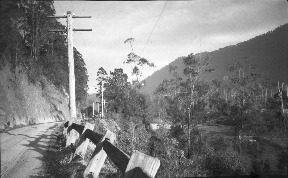 The road between Bellingen and Dorrigo, 23 October 1923