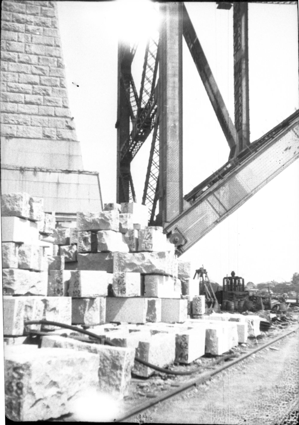 Sydney Harbour Bridge under construction, c.1928