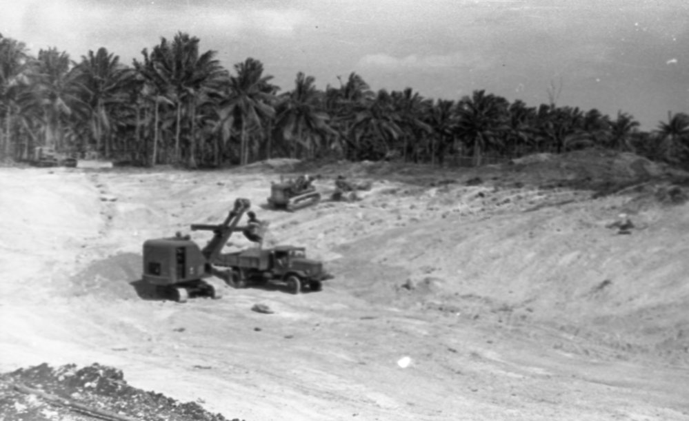  Morotai coral pit, 1945