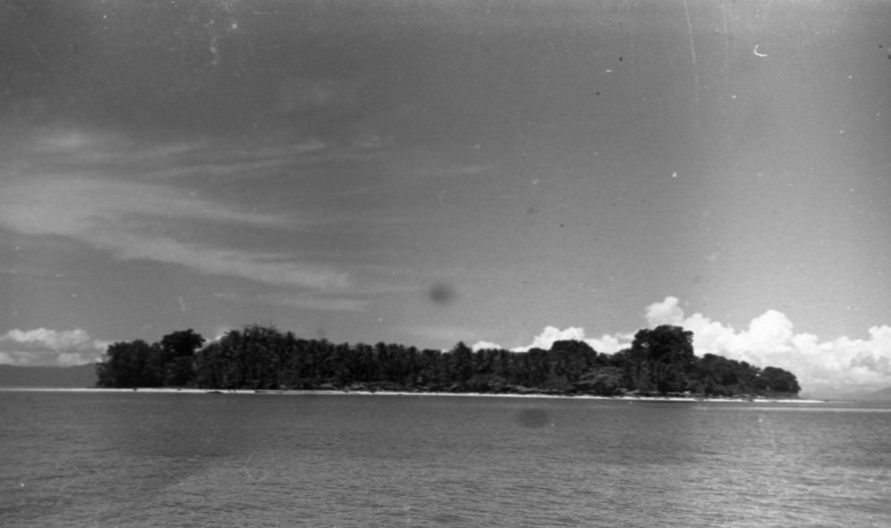 An Indonesian island, 1945