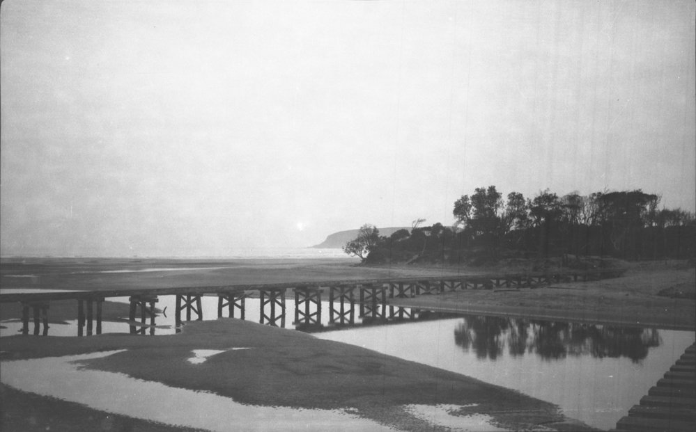 Tramway bridge across Coffs Creek, c.1925