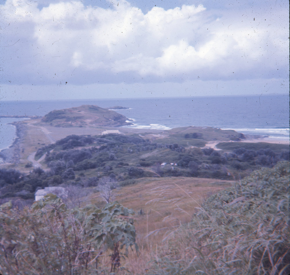 The Deep Sea Fishing Club and Corambirra Point, April 1971