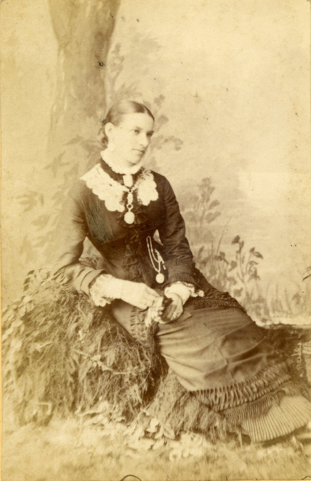 Portrait of a lady, c.1874