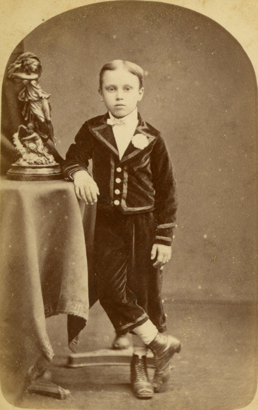 Portrait of a young boy, c. 1877