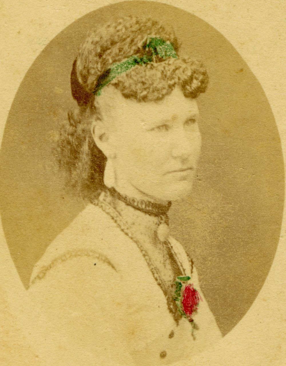 Portrait of a woman, c.1871