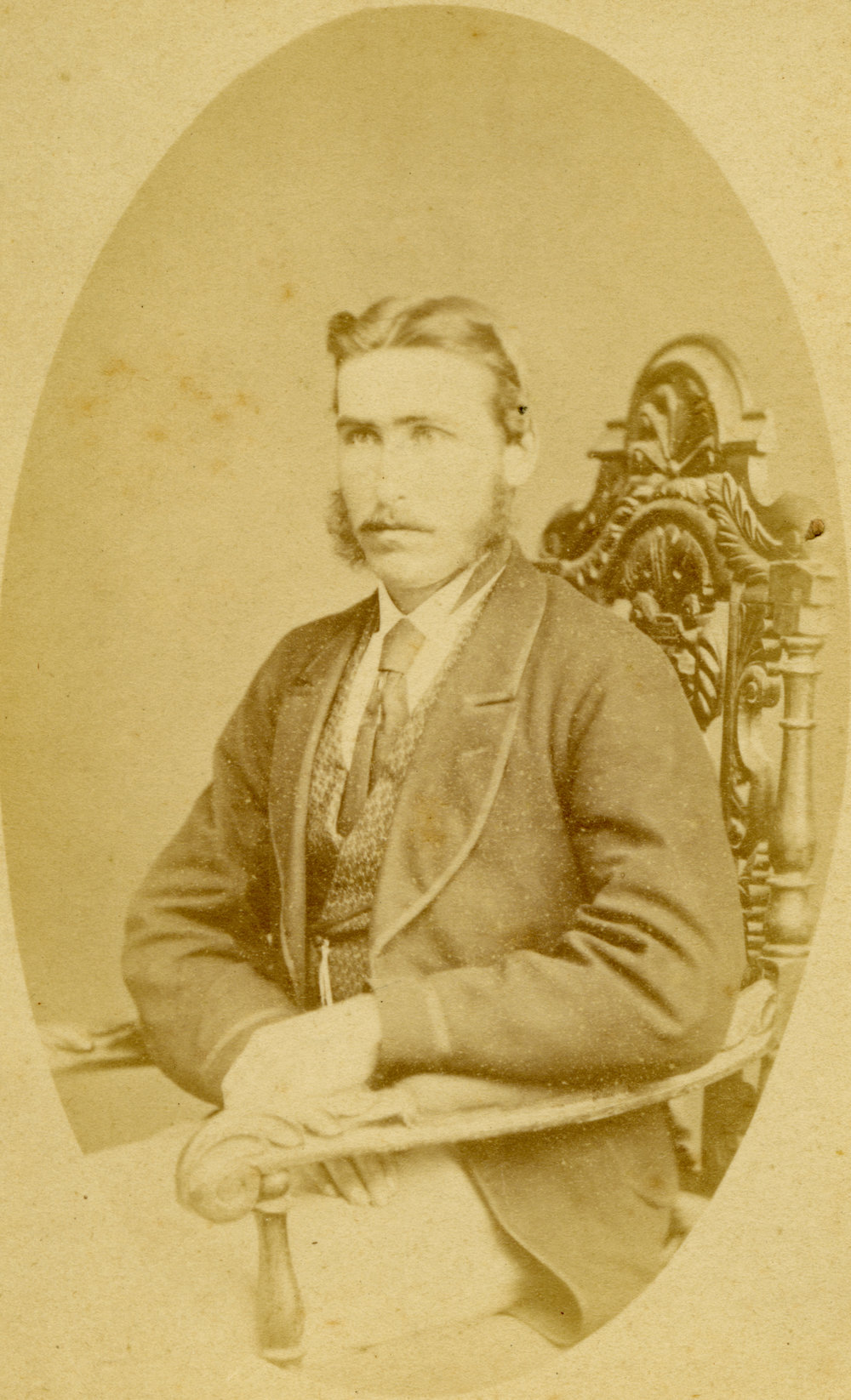 Portrait of a man, c.1873