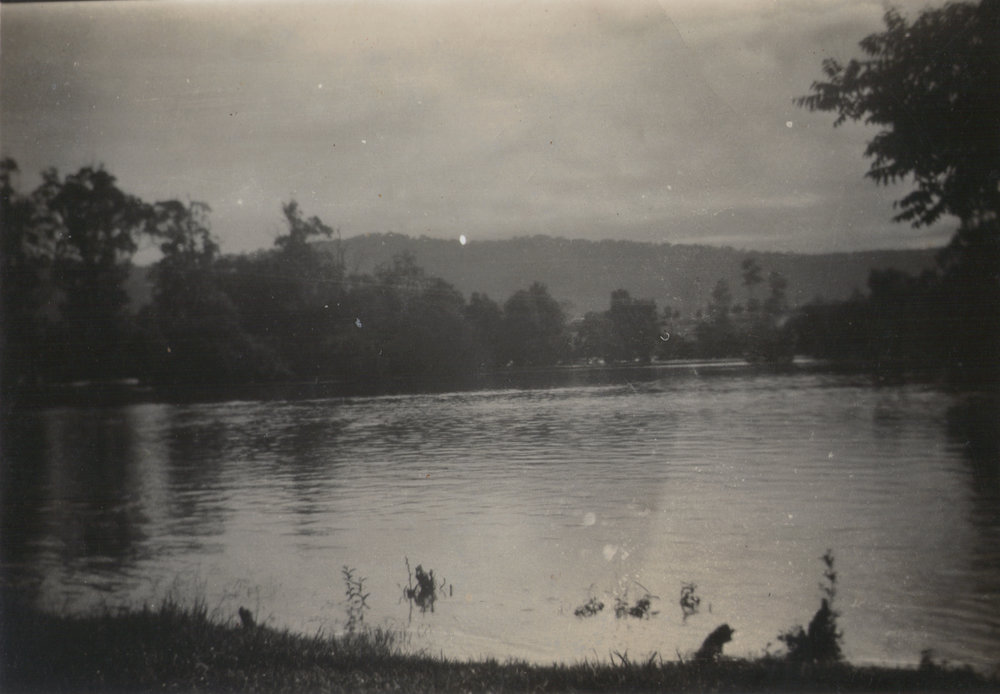 Orara River in flood, February 1937