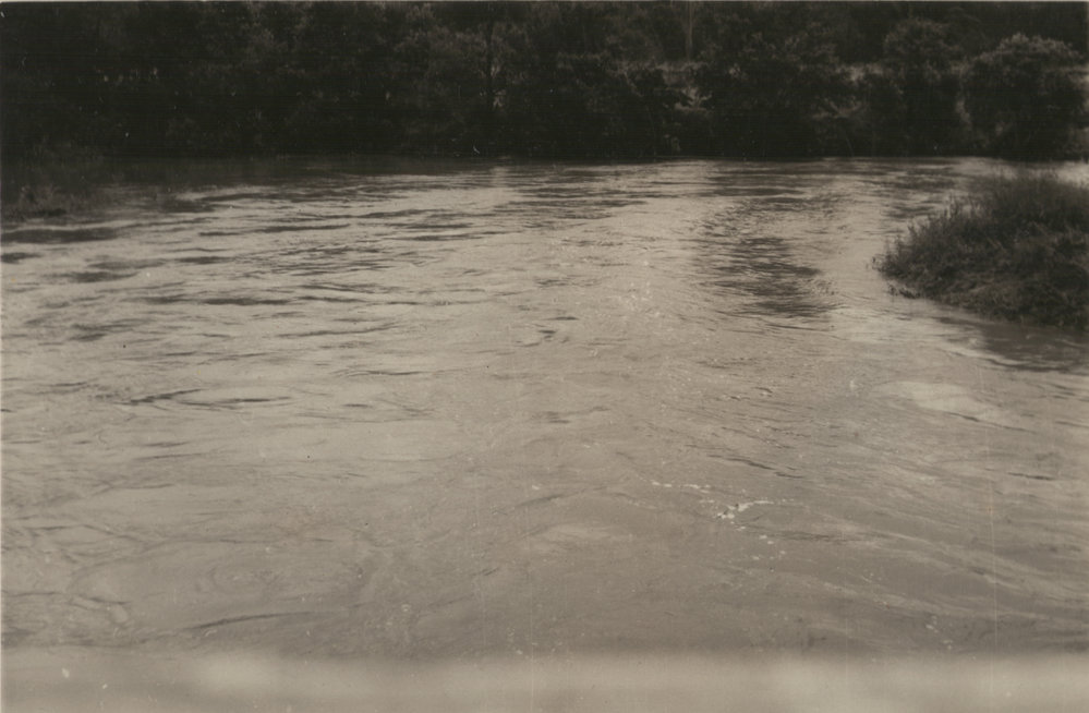 Orara River in flood, early 1956