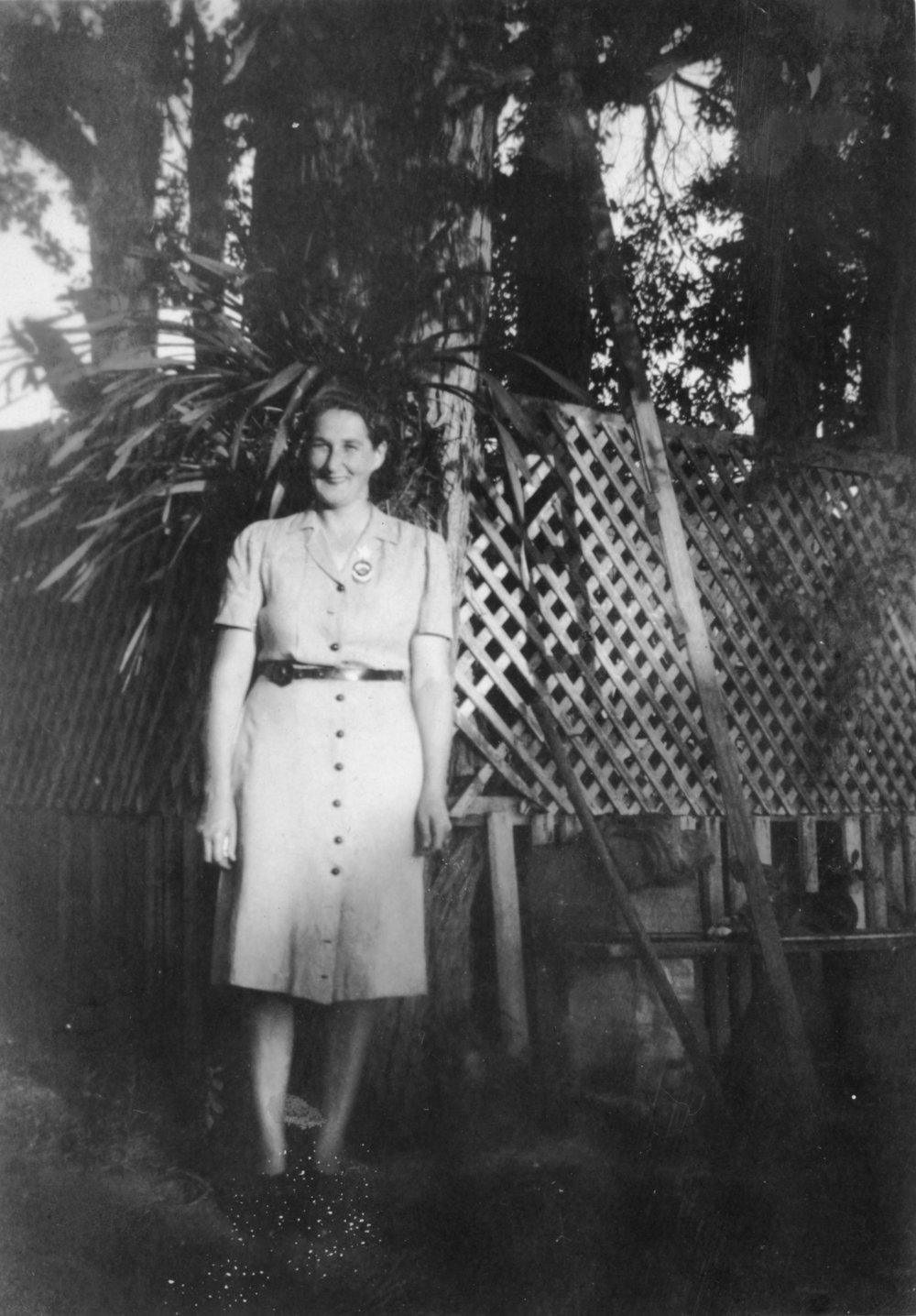 Cook Nea Duffy of Sunnyside Maternity Hospital, late 1940s