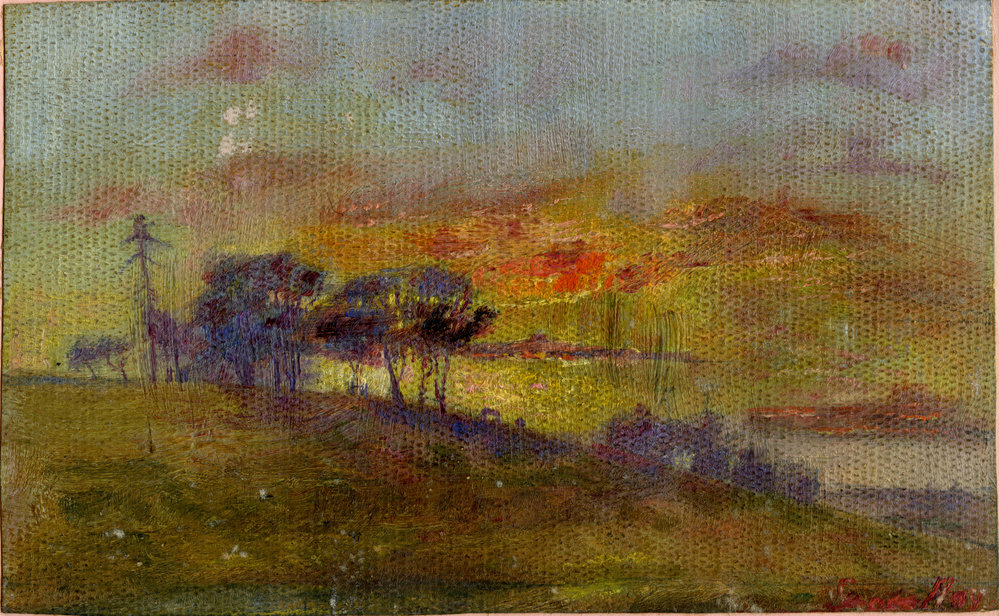 An original minature painting by Grace Hoy, 1910