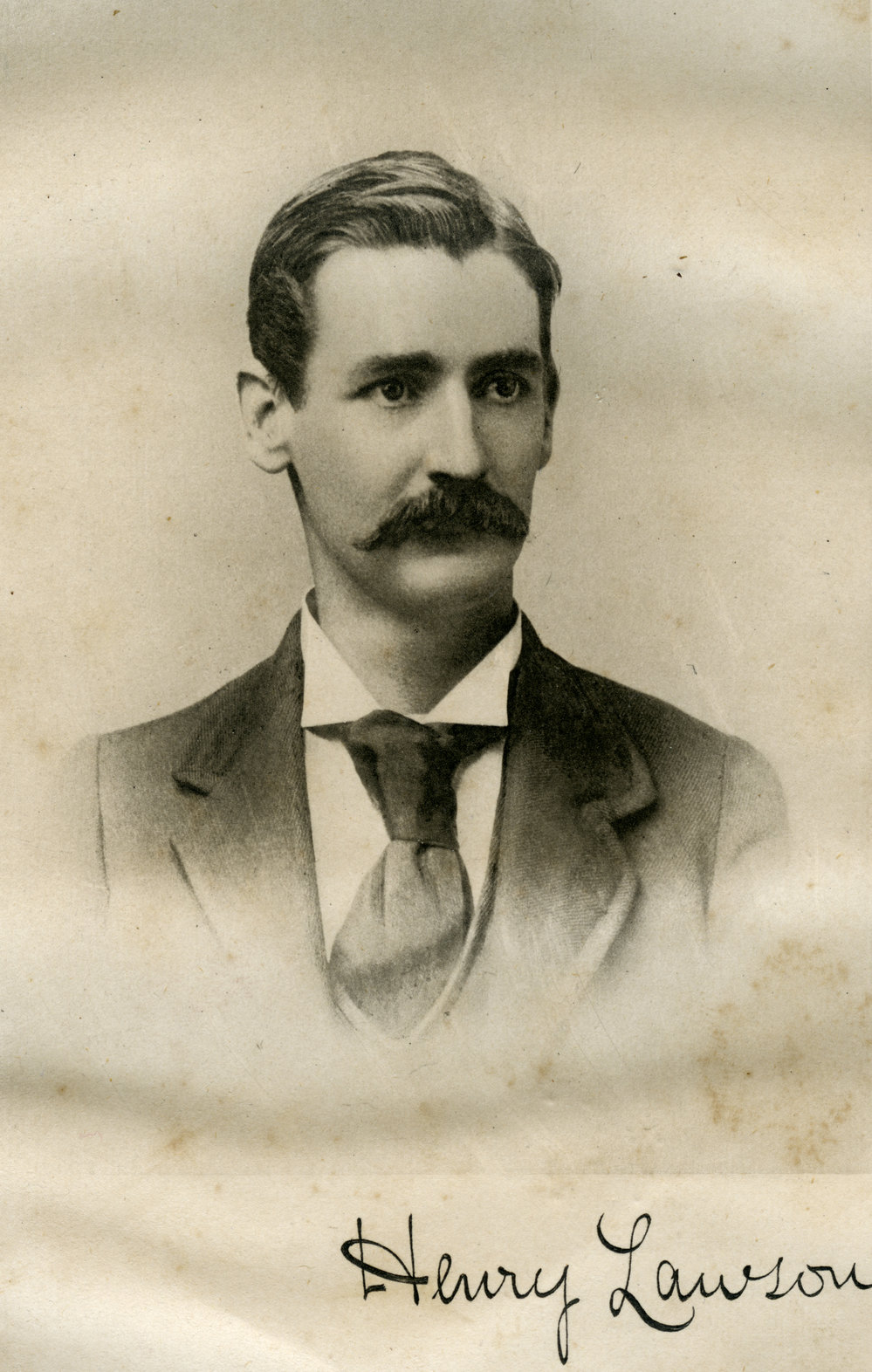 Portrait of Henry Lawson, 1896