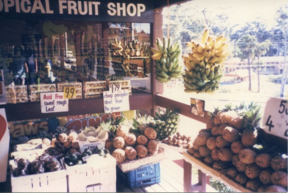 The Tropical Fruit Shop at The Big Banana, 1970s