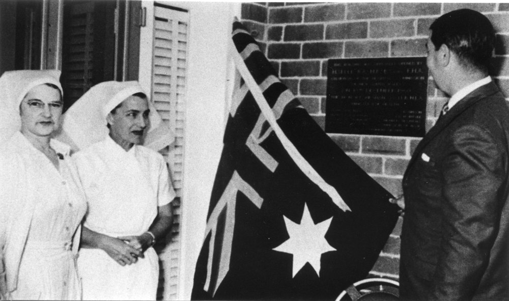 Official opening of the nurses home at the District Hospital, 10 December 1960