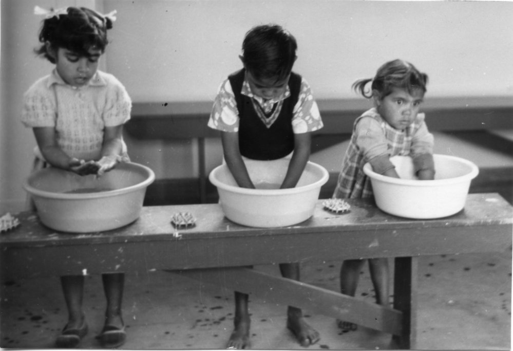 Aboriginal children at pre-school, c.1962
