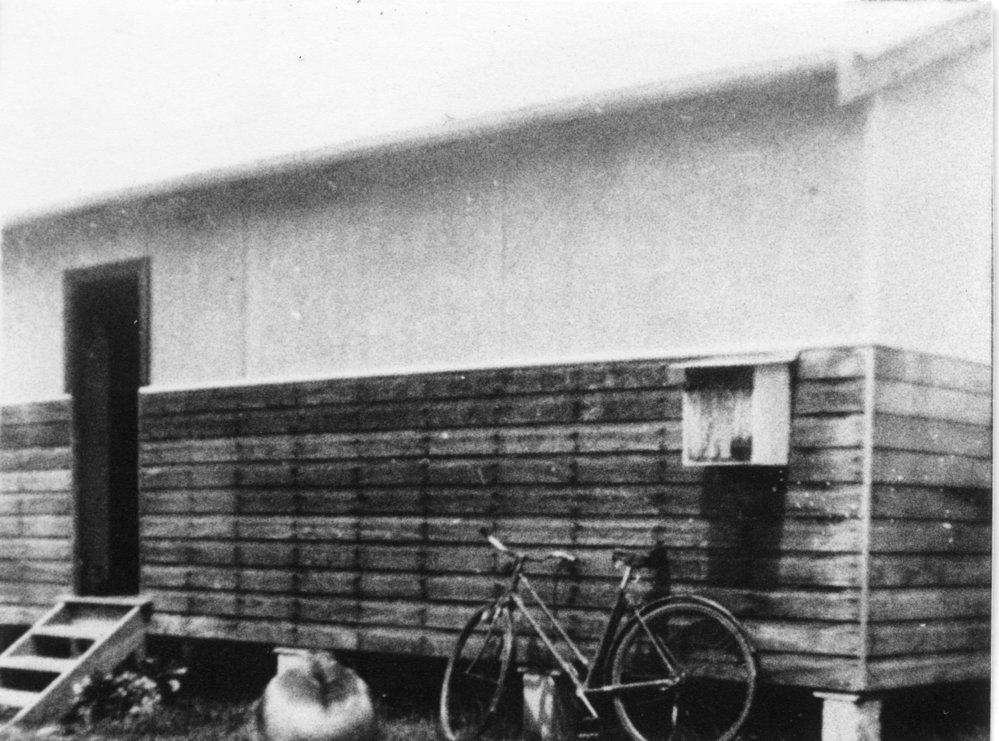 The garage at 25 Bonville Street, 1946 