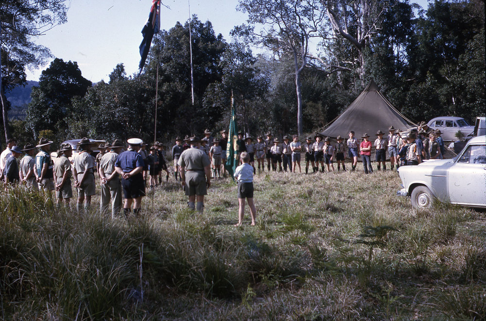 Scout Camp at Glenreagh, c.1960