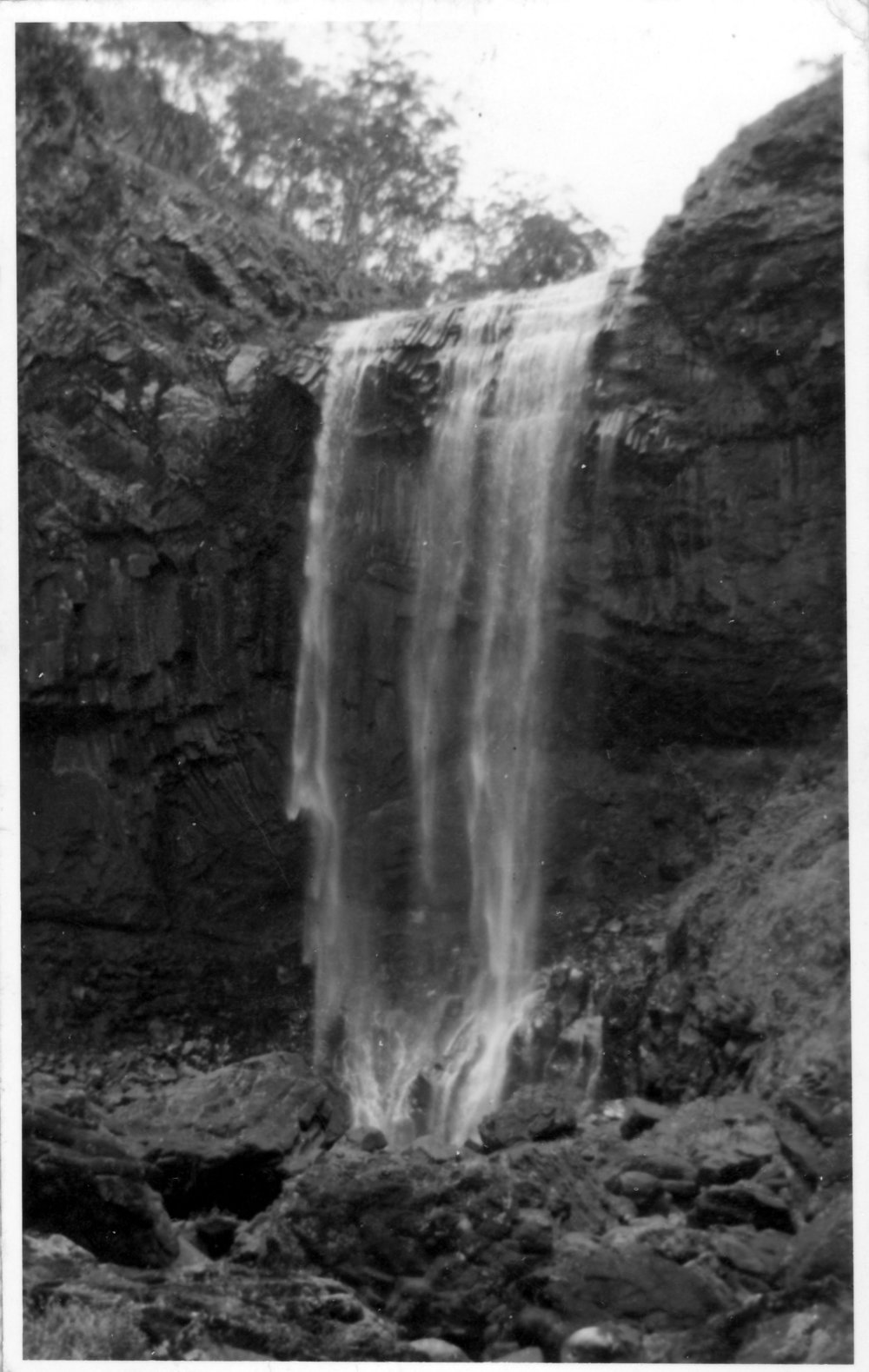 The second falls on the Guy Fawkes River, 1950s 