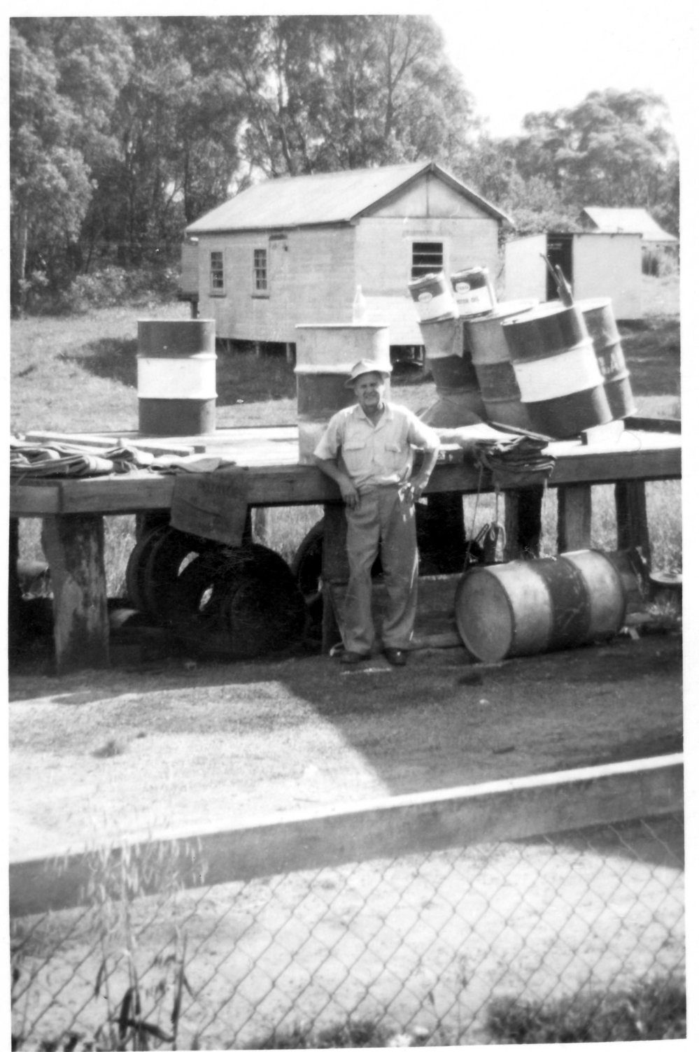 David Nicol at Ebor, 1950s 