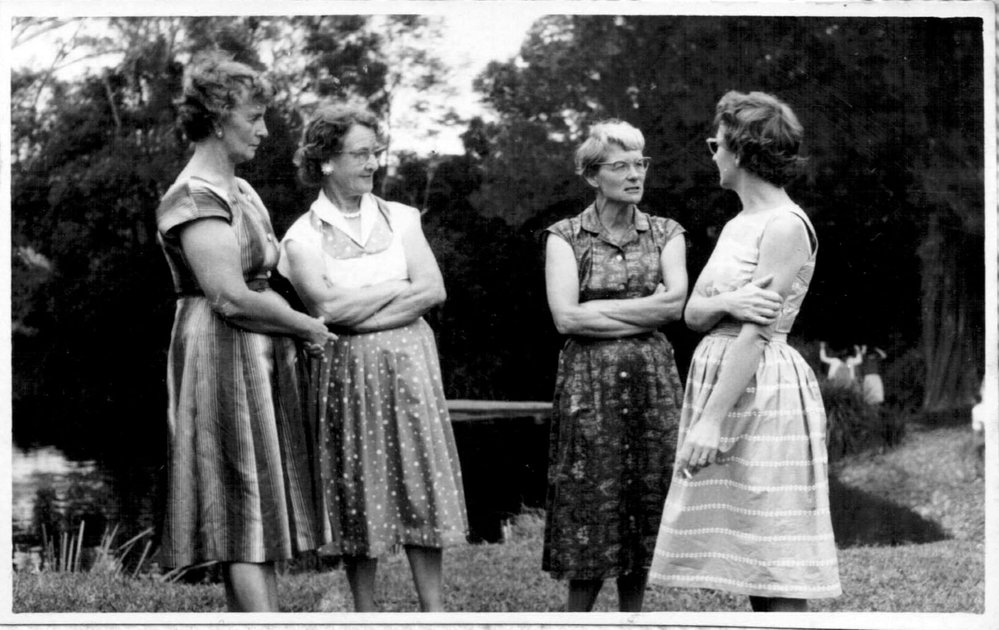 At the gathering of the Clan MacLeod, October 1954 