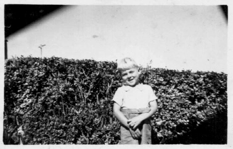 Hugh Nicol at Solitary Street, c.1945 