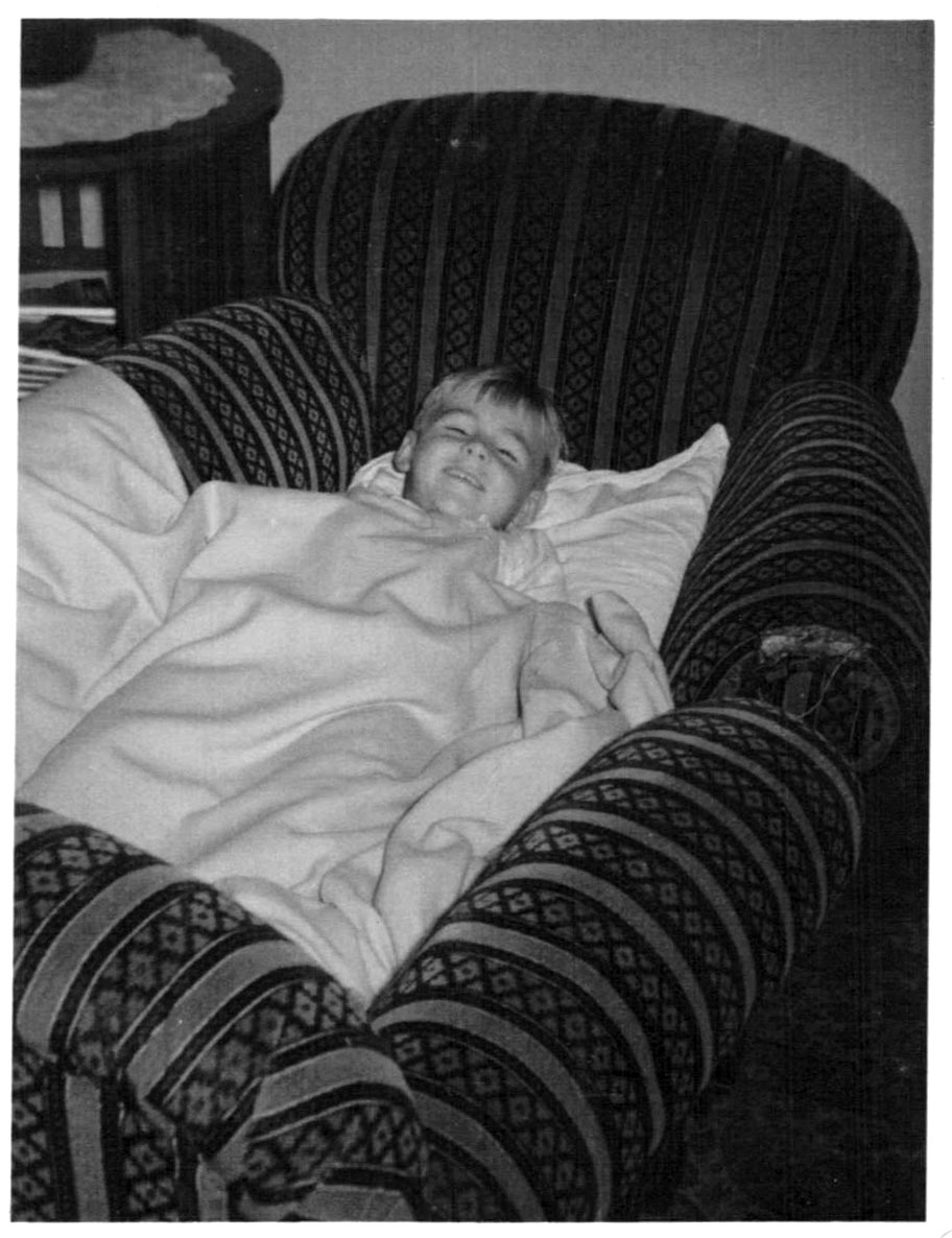 Hugh Nicol at Jack Fowler's home, early 1940s 