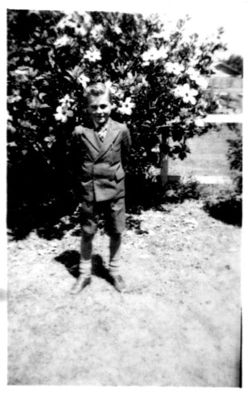 Student Hugh Nicol, 1950s 