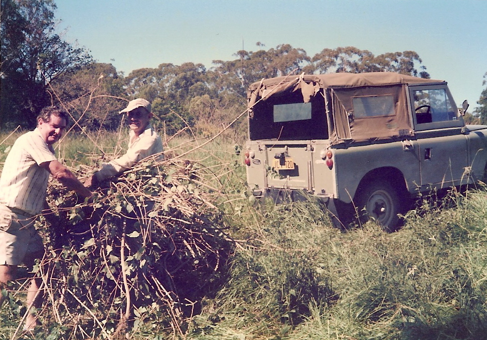 North Coast Regional Botanic Garden working bee with Alex Floyd and George Arnett