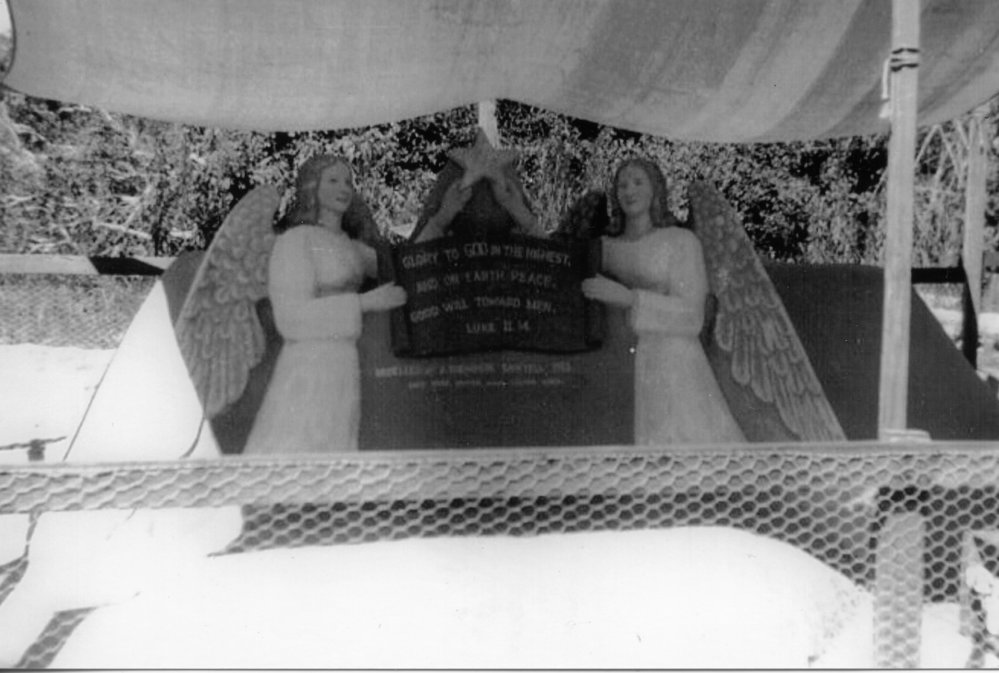 The angels sand model at Sawtell Reserve, 1962 