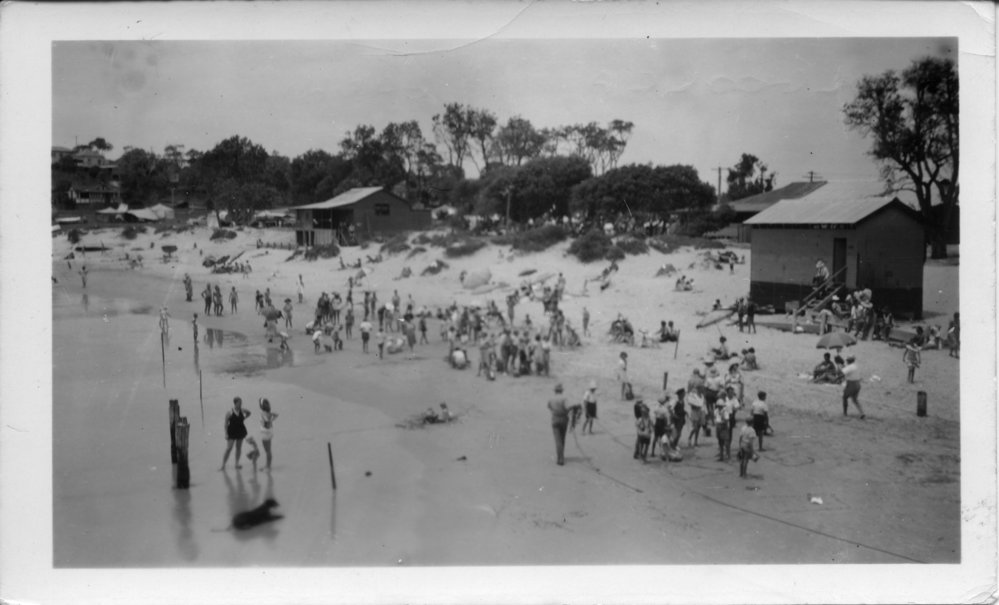 Woolgoolga Beach, 1940s