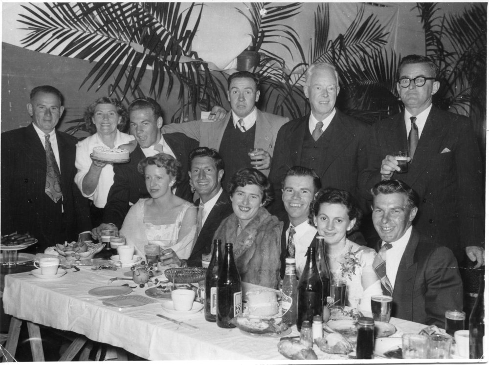 Sawtell Life Saving Club ball at Bonville Reserve Hall, c.1980