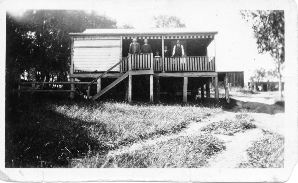 Frank and Vera Howe's house facing Bonville Reserve, 1940s | Coffs ...