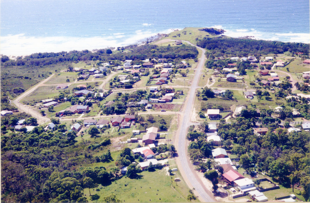 Aerial view of Mullaway, 1992 - 1994 